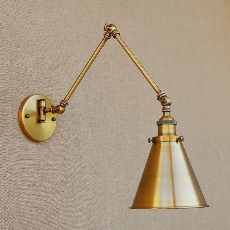 Copper Vintage Industrial Wall Lamp - Casatrail.com