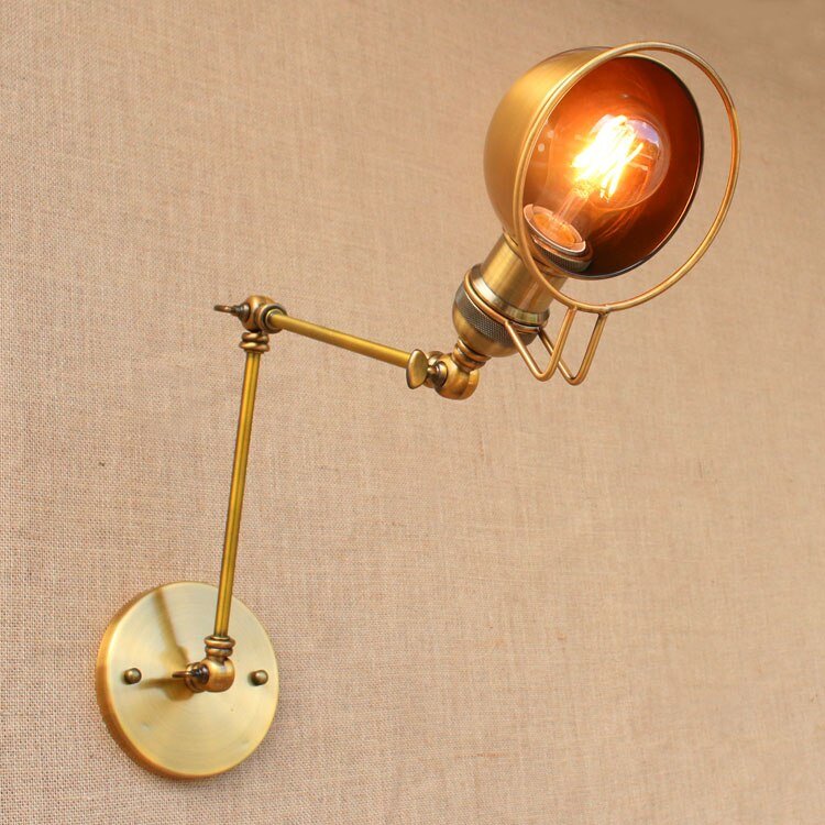 Copper Vintage Industrial Wall Lamp - Casatrail.com