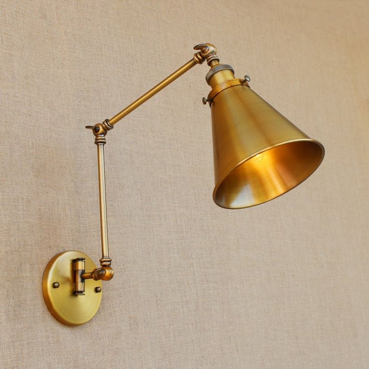 Copper Vintage Industrial Wall Lamp - Casatrail.com