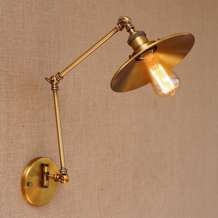 Copper Vintage Industrial Wall Lamp - Casatrail.com