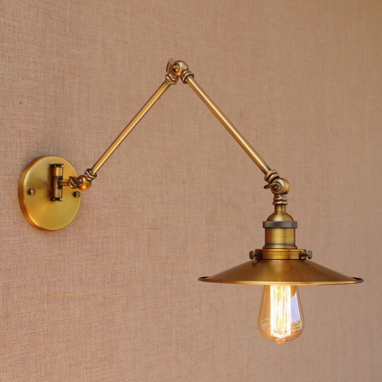 Copper Vintage Industrial Wall Lamp - Casatrail.com