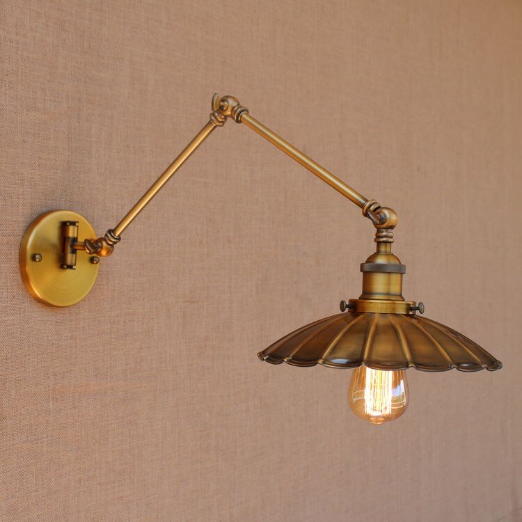 Copper Vintage Industrial Wall Lamp - Casatrail.com