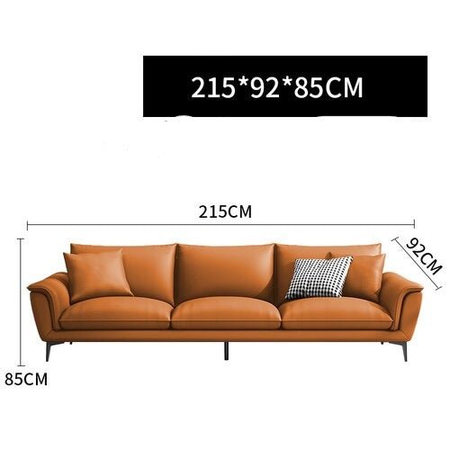 Corner Arm Sofa with Lazy Sectional - Casatrail.com