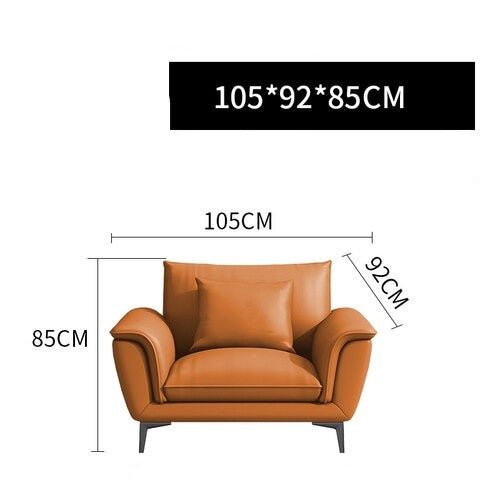 Corner Arm Sofa with Lazy Sectional - Casatrail.com