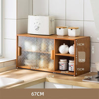 Thumbnail for Corner Glass Display Buffet Sideboard - Casatrail.com