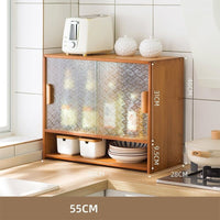 Thumbnail for Corner Glass Display Buffet Sideboard - Casatrail.com