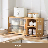 Thumbnail for Corner Glass Display Buffet Sideboard - Casatrail.com