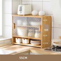 Thumbnail for Corner Glass Display Buffet Sideboard - Casatrail.com