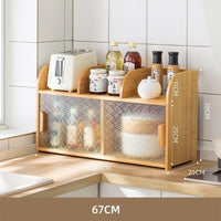 Thumbnail for Corner Glass Display Buffet Sideboard - Casatrail.com