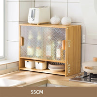 Thumbnail for Corner Glass Display Buffet Sideboard - Casatrail.com