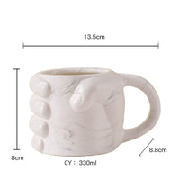 Thumbnail for Couples Ceramics Milk Mug Coffee Cup - Casatrail.com