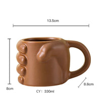 Thumbnail for Couples Ceramics Milk Mug Coffee Cup - Casatrail.com