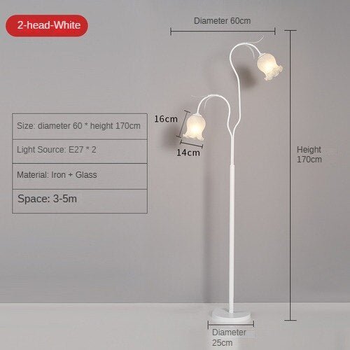 Cream Wind Floor Lamp - Versatile Home Lighting - Casatrail.com