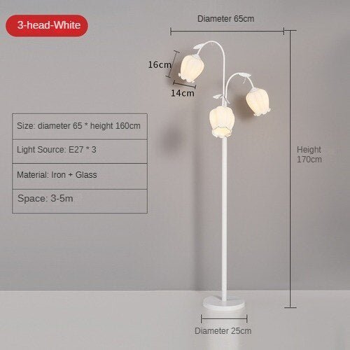 Cream Wind Floor Lamp - Versatile Home Lighting - Casatrail.com