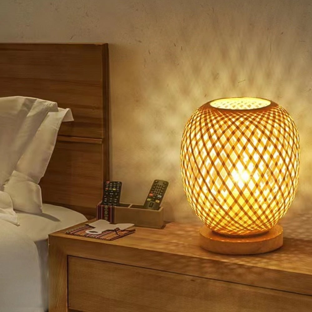 Creative Bamboo LED Night Lamp for Bedroom Decor - Casatrail.com