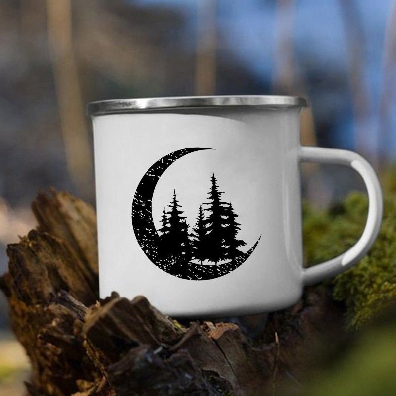 Creative Camping Enamel Mug for Coffee and Tea - Casatrail.com