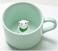 Thumbnail for Creative Cartoon Ceramic Mugs - 220ml - Casatrail.com