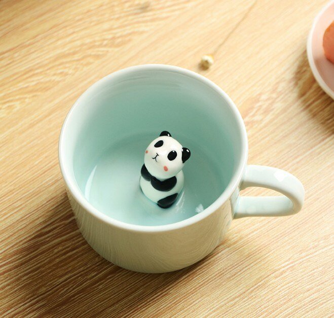 Creative Cartoon Ceramic Mugs - 220ml - Casatrail.com