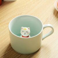 Thumbnail for Creative Cartoon Ceramic Mugs - 220ml - Casatrail.com