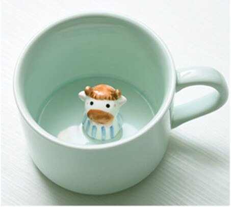 Creative Cartoon Ceramic Mugs - 220ml - Casatrail.com