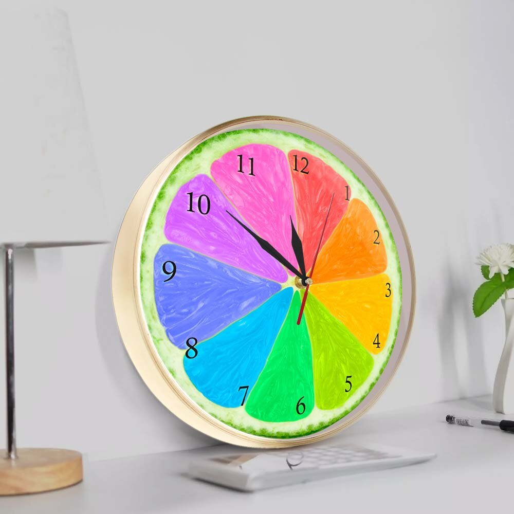 Creative Citrus Rainbow Wall Watch - Casatrail.com