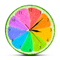 Thumbnail for Creative Citrus Rainbow Wall Watch - Casatrail.com