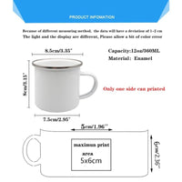 Thumbnail for Creative Enamel Coffee Mugs for Outdoor Travel - Casatrail.com