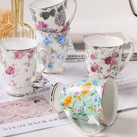 Thumbnail for Creative Flower Ceramic Mug - Casatrail.com
