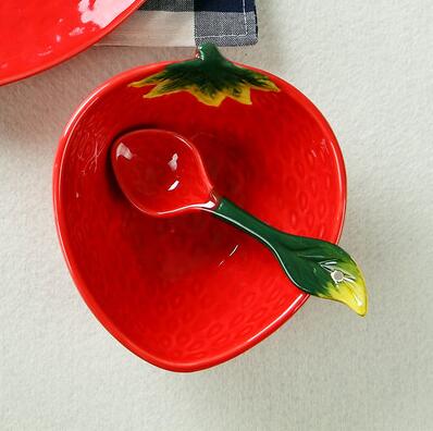 Creative Fruit Bowl Cute Tableware Hand Painted Ceramic Bowl - Casatrail.com