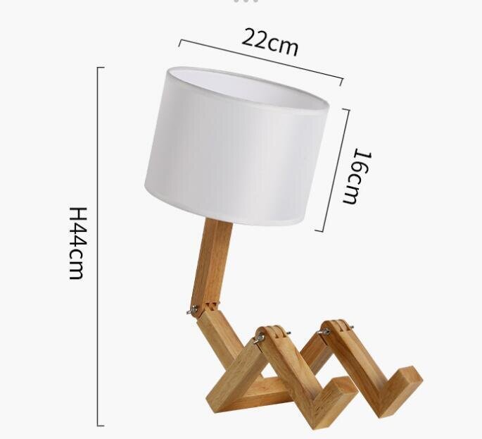 Creative LED Reading Lamp in Robot Shape - Casatrail.com