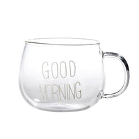 Thumbnail for Creative Letter Glass Cup with Handle - Casatrail.com