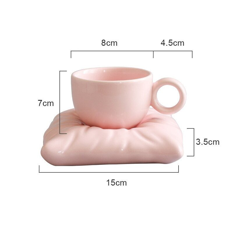Creative Macaron Pillow Cup and Tiffany Ice Cream Cup - Casatrail.com