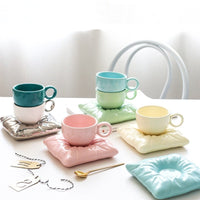 Thumbnail for Creative Macaron Pillow Cup and Tiffany Ice Cream Cup - Casatrail.com