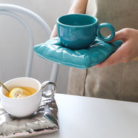 Thumbnail for Creative Macaron Pillow Cup and Tiffany Ice Cream Cup - Casatrail.com