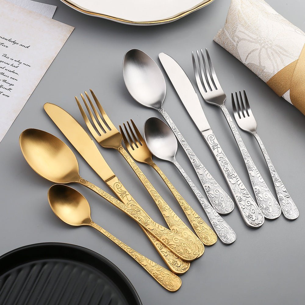 Creative Sanding Cutlery Set - Casatrail.com