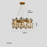 Thumbnail for Crystal Chandelier For Living Room - Casatrail.com