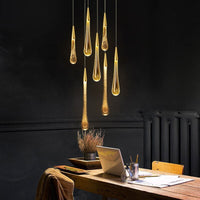 Thumbnail for Crystal LED Pendant Lights for Bedroom and Dining Room - Casatrail.com