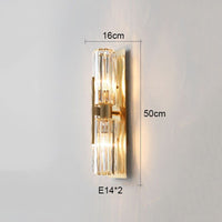 Thumbnail for Crystal LED Wall Lights for TV Background - Casatrail.com