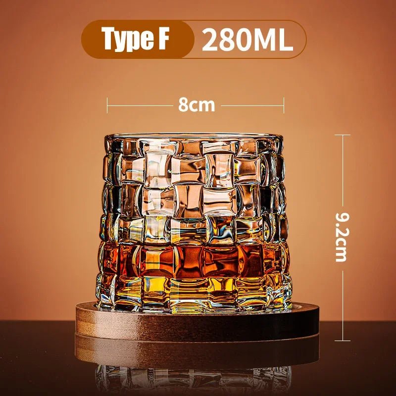 Crystal Tumbler Whiskey Glass - Casatrail.com