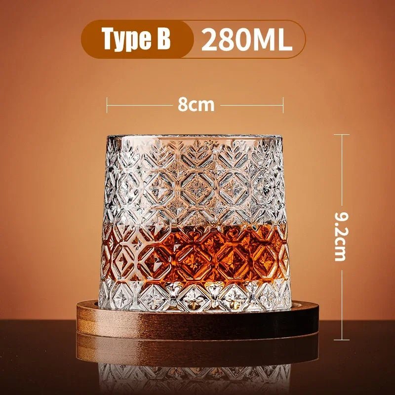 Crystal Tumbler Whiskey Glass - Casatrail.com