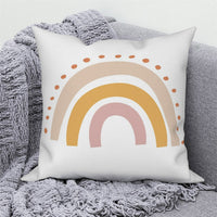 Thumbnail for Customizable Rainbow Printing Cartoon Cushion Cover for Sofa - Casatrail.com