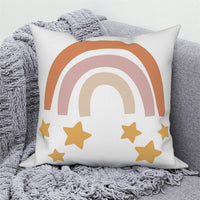 Thumbnail for Customizable Rainbow Printing Cartoon Cushion Cover for Sofa - Casatrail.com