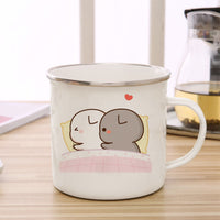 Thumbnail for Cute Animal Enamel Cup for Coffee and Tea 360ml - Casatrail.com