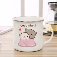 Thumbnail for Cute Animal Enamel Cup for Coffee and Tea 360ml - Casatrail.com