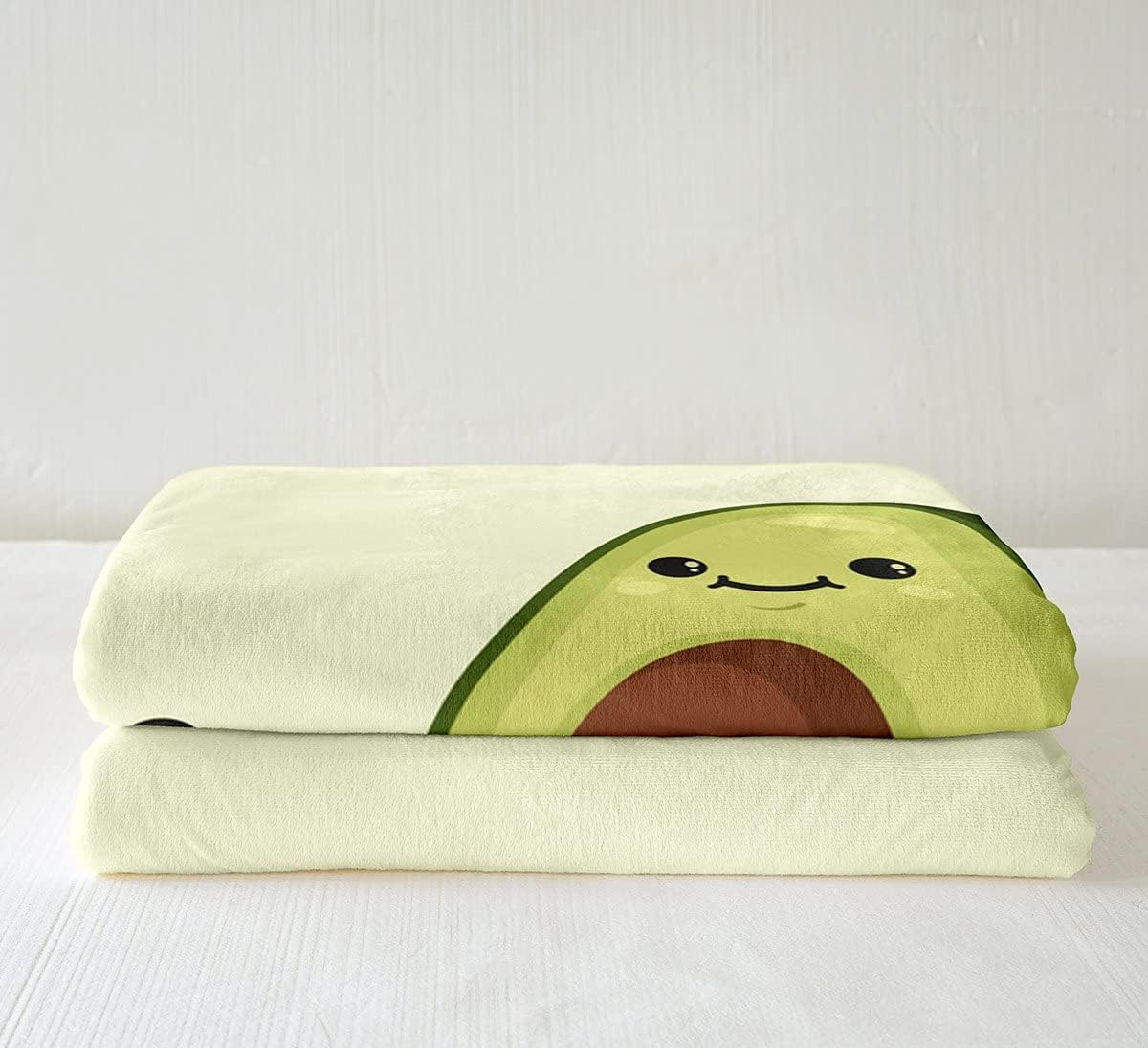 Cute Avocado Sherpa Blanket for Kids - Casatrail.com