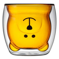 Thumbnail for Cute Bear Double Glass Coffee Mug - Casatrail.com