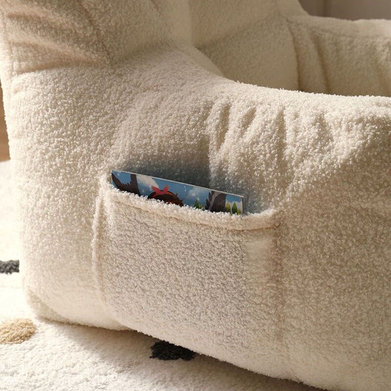 Cute Berber Fleece Bean Bag Sofa - Casatrail.com