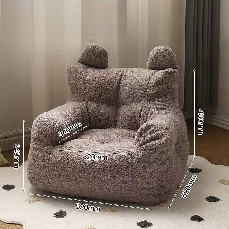 Cute Berber Fleece Bean Bag Sofa - Casatrail.com