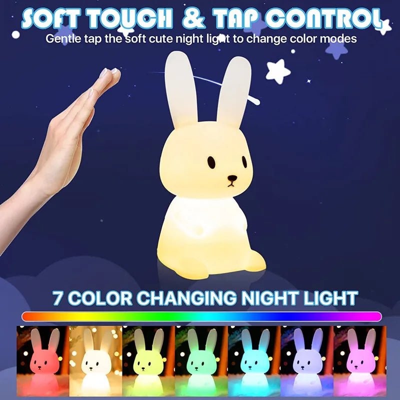 Cute Bunny Night Light - Casatrail.com