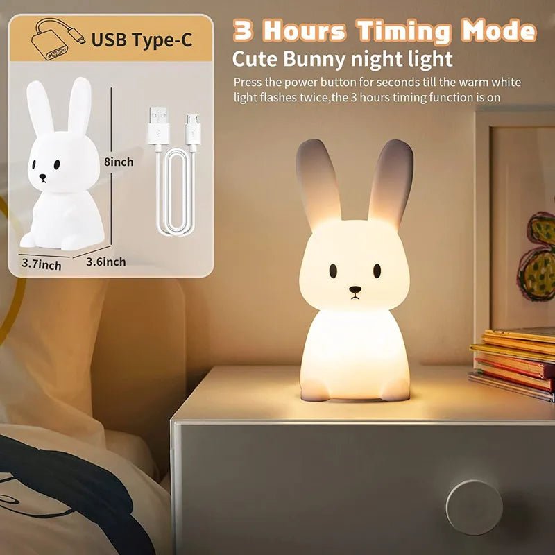 Cute Bunny Night Light - Casatrail.com